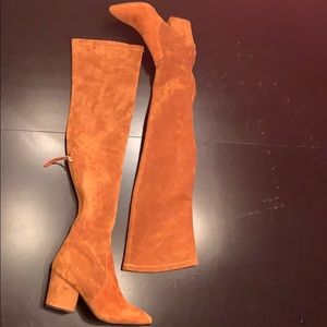 Goodnight Macaroon Marlo Tan Knee High Boots